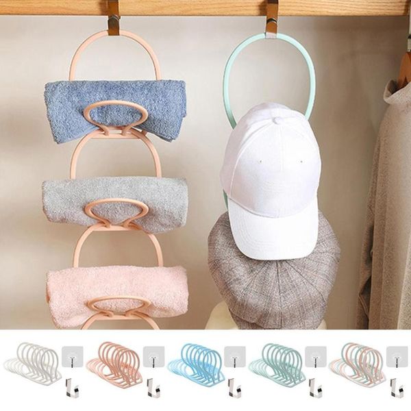 hangers & racks 6pcs/set wall mount hat holder rack storage display behind doors scarf bag hooks shelf home organizer accessories
hangers & racks 6pcs/set wall mount hat holder rack storage display behind doors scarf bag hooks shelf home organizer accessories