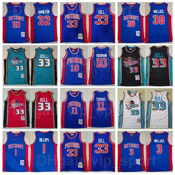 mitchell and ness basketball vintage ben wallace jersey 30 richard hamilton 32 isiah thomas 11 dennis rodman 10 grant hill 33 chauncey billu, Black;red
mitchell and ness basketball vintage ben wallace jersey 30 richard hamilton 32 isiah thomas 11 dennis rodman 10 grant hill 33 chauncey billu, Black;red