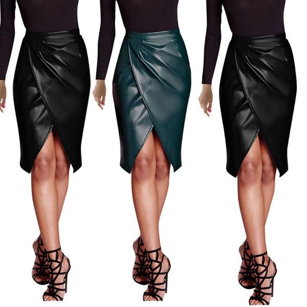 skirts womens bodycon ladies front split pu leather high waist pack hip faldas mujer moda 2021, Black
skirts womens bodycon ladies front split pu leather high waist pack hip faldas mujer moda 2021, Black
