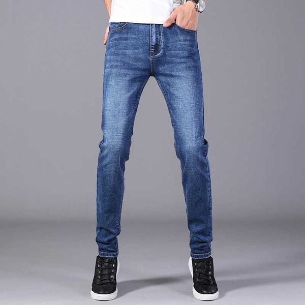 men's jeans 2021 spring autumn plus size business slim fashion straigh casual pants trousers oversized men jean homme l7k6, Blue
men's jeans 2021 spring autumn plus size business slim fashion straigh casual pants trousers oversized men jean homme l7k6, Blue