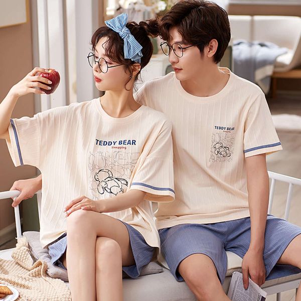pajamas summer loose pair cat 2 stuks set men's t-shirt shorts home pak kawaii bear cartoon women's nightwear oversized, Black;brown
pajamas summer loose pair cat 2 stuks set men's t-shirt shorts home pak kawaii bear cartoon women's nightwear oversized, Black;brown