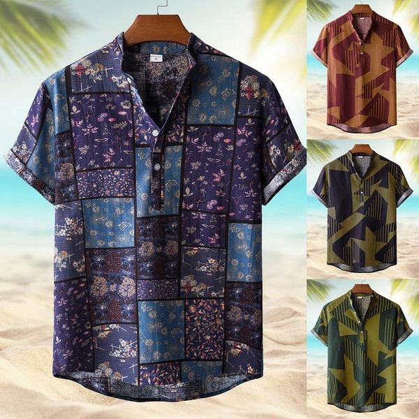 men's casual shirts men linen cotton short sleeve shirt summer floral loose baggy holiday beach hawaii, White;black
men's casual shirts men linen cotton short sleeve shirt summer floral loose baggy holiday beach hawaii, White;black