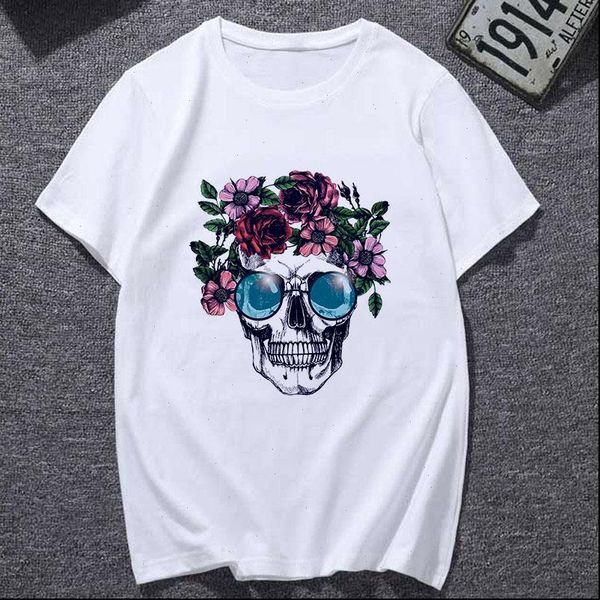 horror skull womens t shirt ladies printing summer harajuku white casual street clothing fashion
horror skull womens t shirt ladies printing summer harajuku white casual street clothing fashion