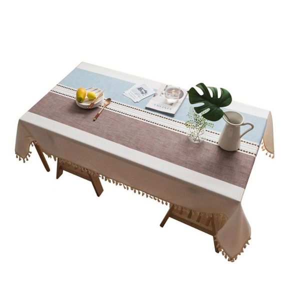 table cloth drop rectangular plaid tassel cotton tablecloth dining cover home decoration
table cloth drop rectangular plaid tassel cotton tablecloth dining cover home decoration