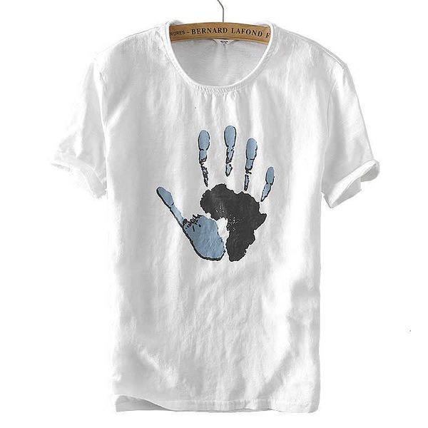 women's t-shirt novo estilo manga curta marca shirt slido branco t-shirt do vero dos homens de linho e algodo t camisas moda masculina, White
women's t-shirt novo estilo manga curta marca shirt slido branco t-shirt do vero dos homens de linho e algodo t camisas moda masculina, White