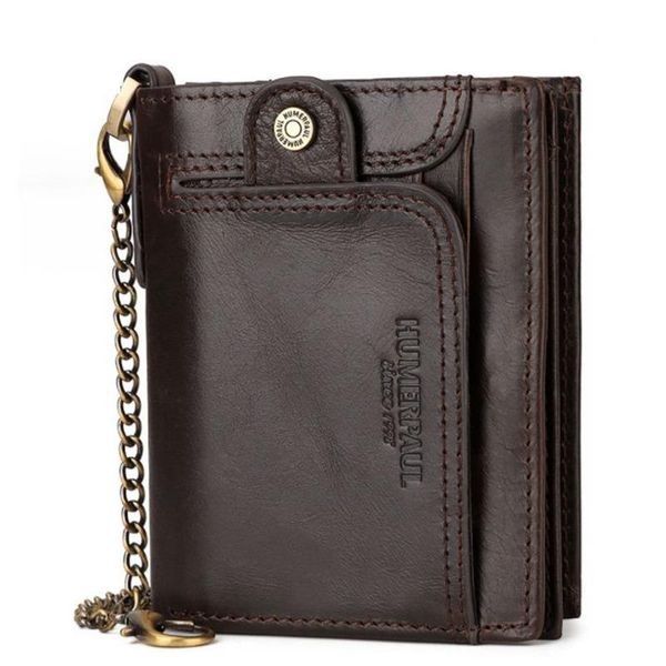 wallets genuine crazy horse cow leather rfid men hasp wallet coin purse mini bank id card holder chain portfolio portomonee male purses, Red;black
wallets genuine crazy horse cow leather rfid men hasp wallet coin purse mini bank id card holder chain portfolio portomonee male purses, Red;black