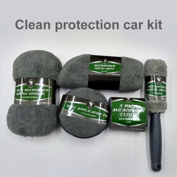 car cleaning kit wash supplies microfiber towel detailing wheel brush waxing sponge combination tools
car cleaning kit wash supplies microfiber towel detailing wheel brush waxing sponge combination tools