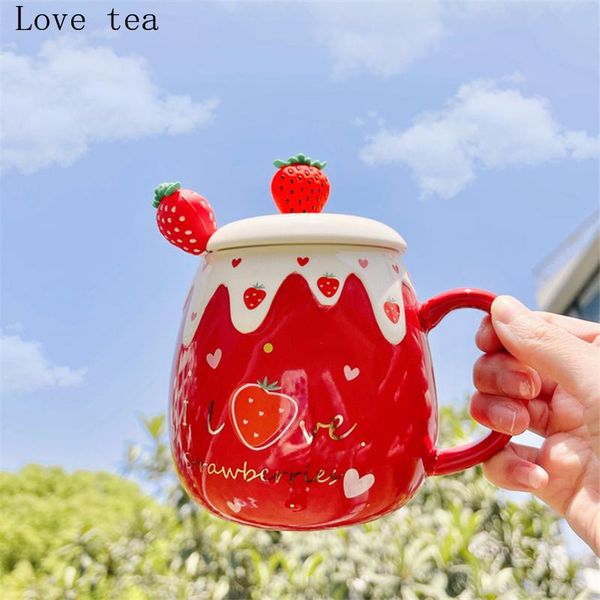 cute strawberry ceramic tableware smooth and delicate breakfast set exquisite small fresh home oatmeal milk cup dessert mugs
cute strawberry ceramic tableware smooth and delicate breakfast set exquisite small fresh home oatmeal milk cup dessert mugs