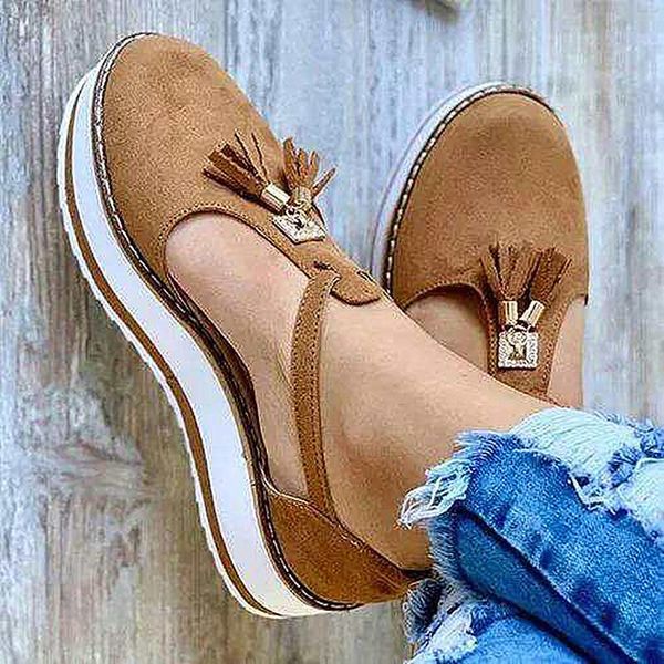 tassel thick bottom waterproof platform sandals comfortable shoes woman ayakkabi round head wedges for women, Black
tassel thick bottom waterproof platform sandals comfortable shoes woman ayakkabi round head wedges for women, Black