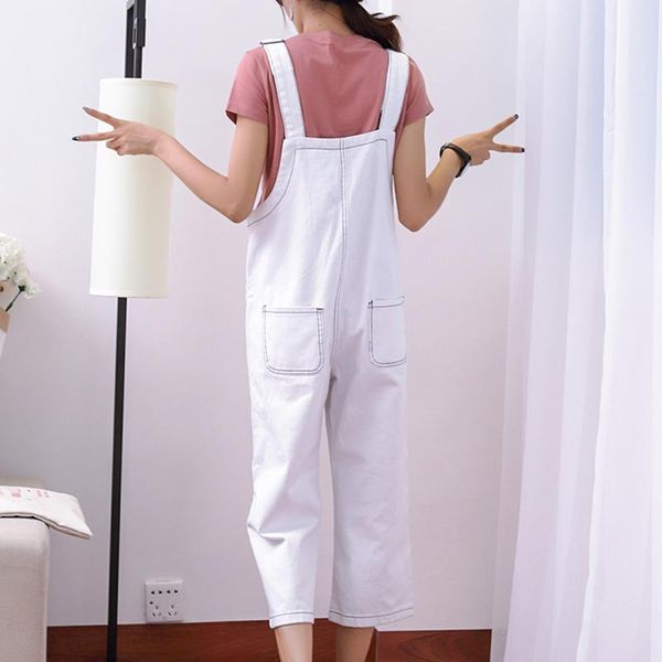 women's jumpsuits & rompers fashion womens spring summer washed denim jumpsuit body female vintage suspender jeans women loose c 110, Black;white
women's jumpsuits & rompers fashion womens spring summer washed denim jumpsuit body female vintage suspender jeans women loose c 110, Black;white