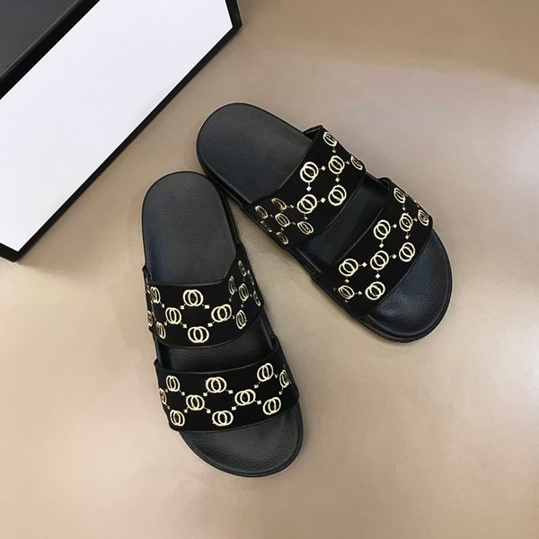 men designer slides slippers designer flip flops sandal leather men slipper gear bottoms striped beach causal slippers, Black
men designer slides slippers designer flip flops sandal leather men slipper gear bottoms striped beach causal slippers, Black