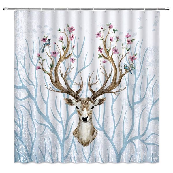 antlers shower curtain decor reindeer flower tree bird branch retro abstract forest winter nature gray fabric bath curtains
antlers shower curtain decor reindeer flower tree bird branch retro abstract forest winter nature gray fabric bath curtains