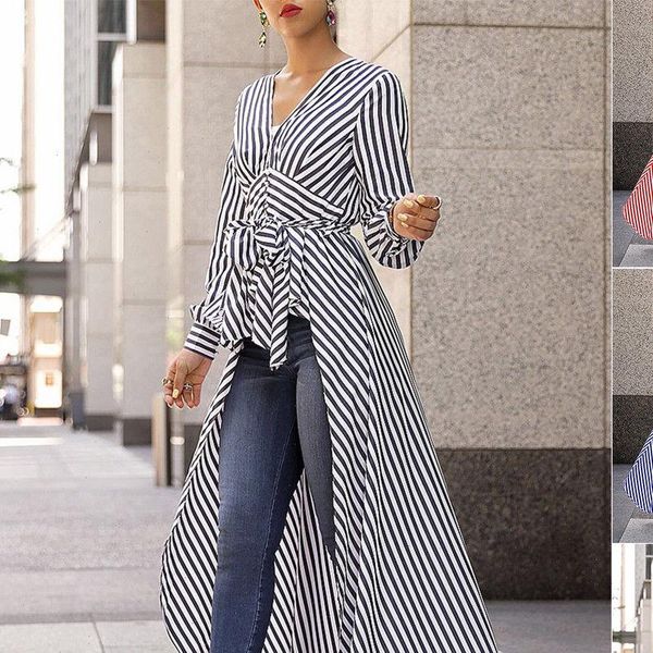 fashion long sleeve v women dresses neck tunic casual curve striped cotton nolvelty female clothing, Black;gray 
fashion long sleeve v women dresses neck tunic casual curve striped cotton nolvelty female clothing, Black;gray