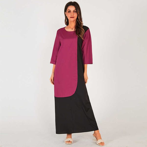 casual dresses summer product black and red contrast stitching temperament is thin large size women's long k1ax, Black;gray
casual dresses summer product black and red contrast stitching temperament is thin large size women's long k1ax, Black;gray