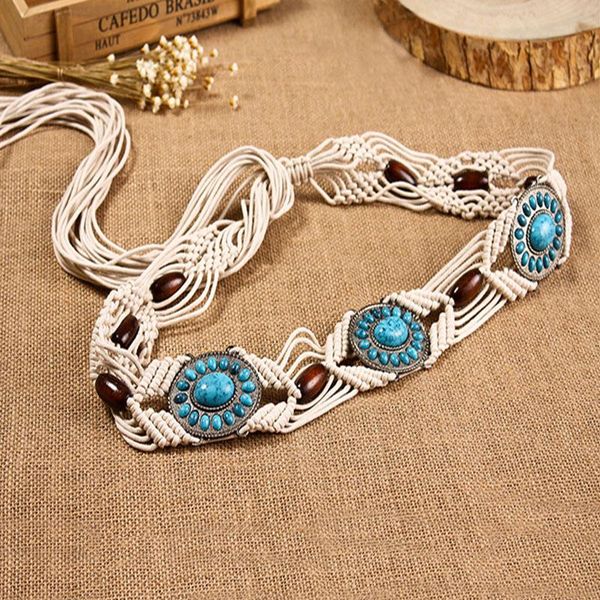 belts 9 colors folk style wooden bead woven women bohemian rope decorative chain clothing accessories, Black;brown
belts 9 colors folk style wooden bead woven women bohemian rope decorative chain clothing accessories, Black;brown