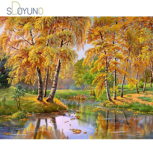paintings sdoyuno acrylic painting by numbers kits for adults autumn forest pictures with frame home decor gift canvas drawing
paintings sdoyuno acrylic painting by numbers kits for adults autumn forest pictures with frame home decor gift canvas drawing