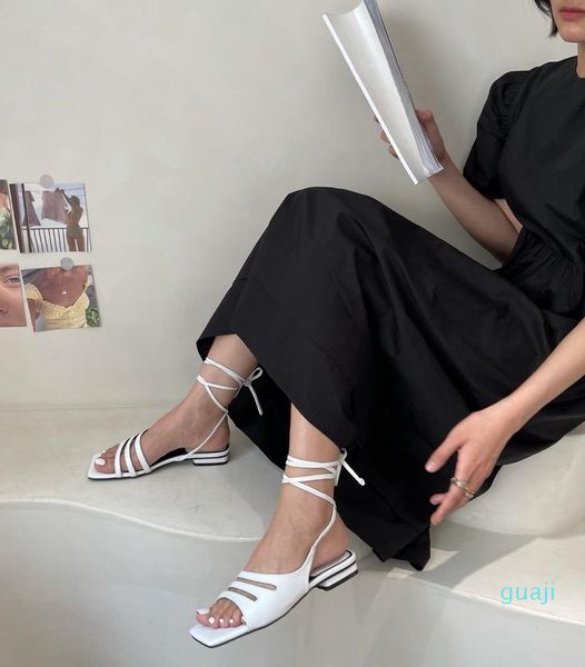 sandals narrow band gladiator women slippers summer shoes square toe slip on sandales rome low heels sandalias, Black
sandals narrow band gladiator women slippers summer shoes square toe slip on sandales rome low heels sandalias, Black