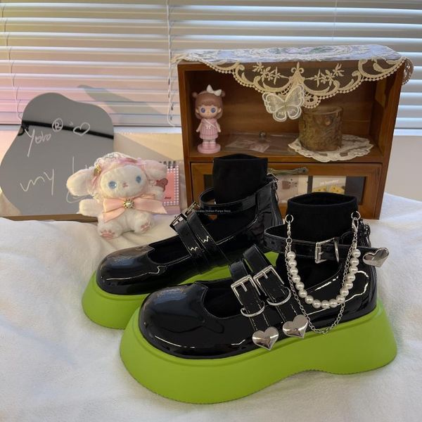 dress shoes sweet jk mary jane women black lolita patent leather heart decro buckle female round toe platform 2021 autumn
dress shoes sweet jk mary jane women black lolita patent leather heart decro buckle female round toe platform 2021 autumn