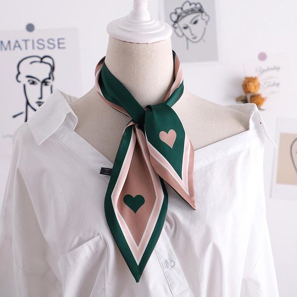 scarves fashion women's headband small silk scarf handle bag ribbon girls headscarves neckerchief pareo j1, Blue;gray
scarves fashion women's headband small silk scarf handle bag ribbon girls headscarves neckerchief pareo j1, Blue;gray