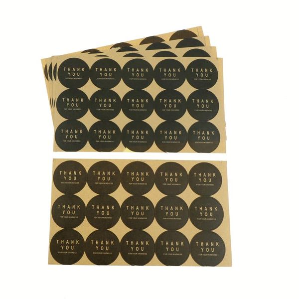 5sheet practical thank you circle stickers handmade cake packaging sealing label kraft sticker baking diy gift wrap
5sheet practical thank you circle stickers handmade cake packaging sealing label kraft sticker baking diy gift wrap