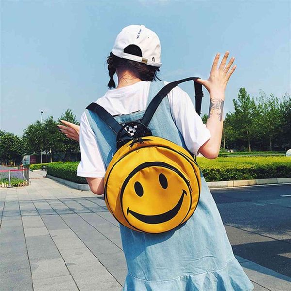 funny smiling face backpack women lapbag big capacity cartoon printed students backpacks children nylon travel yellow
funny smiling face backpack women lapbag big capacity cartoon printed students backpacks children nylon travel yellow