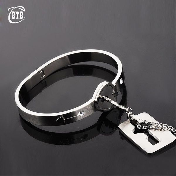 earrings & necklace a couple jewelry sets stainless steel love heart lock bracelets bangles key pendant couples, Silver
earrings & necklace a couple jewelry sets stainless steel love heart lock bracelets bangles key pendant couples, Silver