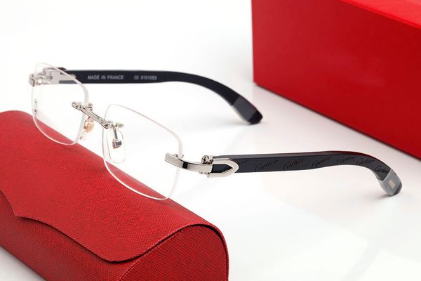 sunglasses for women men summer style buffalo horn reading glasses vintage retro plate square rimless fashion frames with original box eyewe, Black
sunglasses for women men summer style buffalo horn reading glasses vintage retro plate square rimless fashion frames with original box eyewe, Black
