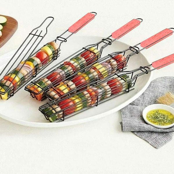 tools & accessories draagbare bbq grillen mand roestvrij staal anti-aanbak barbecue grill mesh voor vlees hamburger gereedschap
tools & accessories draagbare bbq grillen mand roestvrij staal anti-aanbak barbecue grill mesh voor vlees hamburger gereedschap