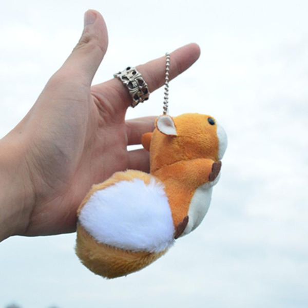 keychains cute mini squirrel plush toy stuffed doll pendant decorations oversized tail ornament keychain toys for girlfriend gift, Silver
keychains cute mini squirrel plush toy stuffed doll pendant decorations oversized tail ornament keychain toys for girlfriend gift, Silver