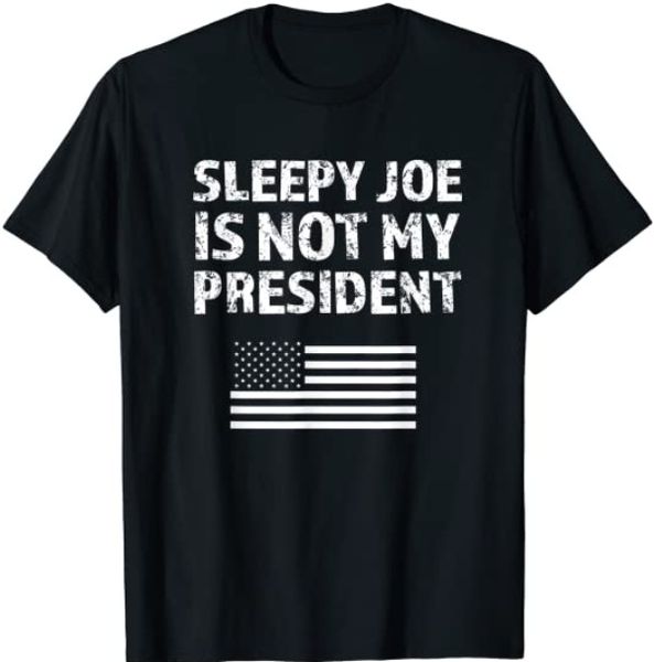 sleepy joe is not my president harris usa us election biden t-shirt trump shirt, White;black
sleepy joe is not my president harris usa us election biden t-shirt trump shirt, White;black
