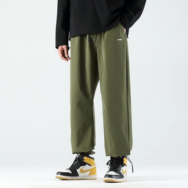 korean style loose sweatpants for men high street fashion trousers plus size 4xl clothes boys printed tie ankle baggy pants male men's, Black
korean style loose sweatpants for men high street fashion trousers plus size 4xl clothes boys printed tie ankle baggy pants male men's, Black