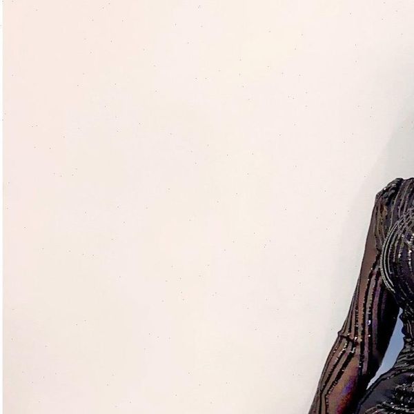 womens dress luxurious sequin v neck black mini women bodycon sheer mesh patchwork flare sleeve party night club dresses, Black;gray
womens dress luxurious sequin v neck black mini women bodycon sheer mesh patchwork flare sleeve party night club dresses, Black;gray