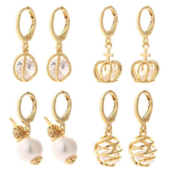 hoop & huggie geometric earrings for women big zircon dangle female gold ear rings cz party korean fashion 2021, Golden;silver
hoop & huggie geometric earrings for women big zircon dangle female gold ear rings cz party korean fashion 2021, Golden;silver