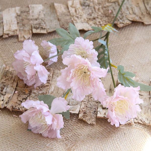 decorative flowers & wreaths 3 pcs/lot simulation 6 heads peony artificial flower branch for home wedding decoration silk fake wreath
decorative flowers & wreaths 3 pcs/lot simulation 6 heads peony artificial flower branch for home wedding decoration silk fake wreath
