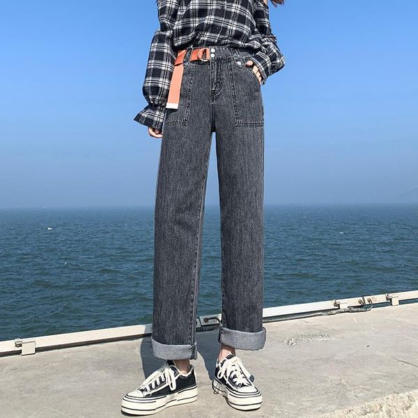 women's jeans spring and autumn elasticity boyfriends denim ladie pants nine points vintage high waist harem women temperament trousers, Blue
women's jeans spring and autumn elasticity boyfriends denim ladie pants nine points vintage high waist harem women temperament trousers, Blue