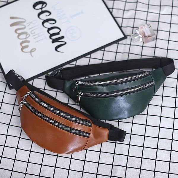 pu leather for women waterproof waist bags ladies fashion double zipper bum bag travel crossbody chest unisex
pu leather for women waterproof waist bags ladies fashion double zipper bum bag travel crossbody chest unisex