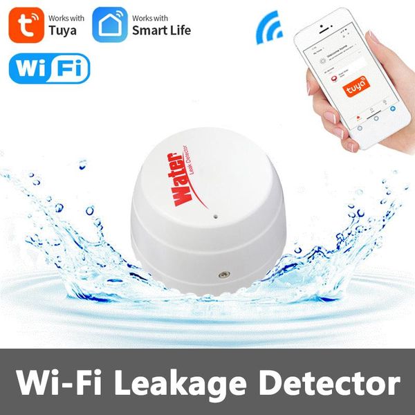smart home sensor wifi water detector leakage sound alarm security leak flood alert overflow via tuya life
smart home sensor wifi water detector leakage sound alarm security leak flood alert overflow via tuya life