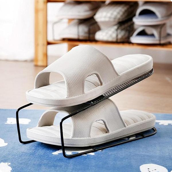 clothing & wardrobe storage 1/3/5pc iron double shoe rack cabinet stretcher organizer shelves stand for footwear home supplies
clothing & wardrobe storage 1/3/5pc iron double shoe rack cabinet stretcher organizer shelves stand for footwear home supplies