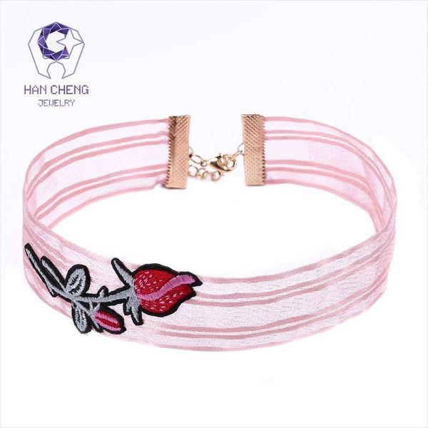 chokers hancheng fashion muslin lace ribbon embroidery rose flower choker necklace women necklaces knitting collar jewelry bijoux, Golden;silver
chokers hancheng fashion muslin lace ribbon embroidery rose flower choker necklace women necklaces knitting collar jewelry bijoux, Golden;silver