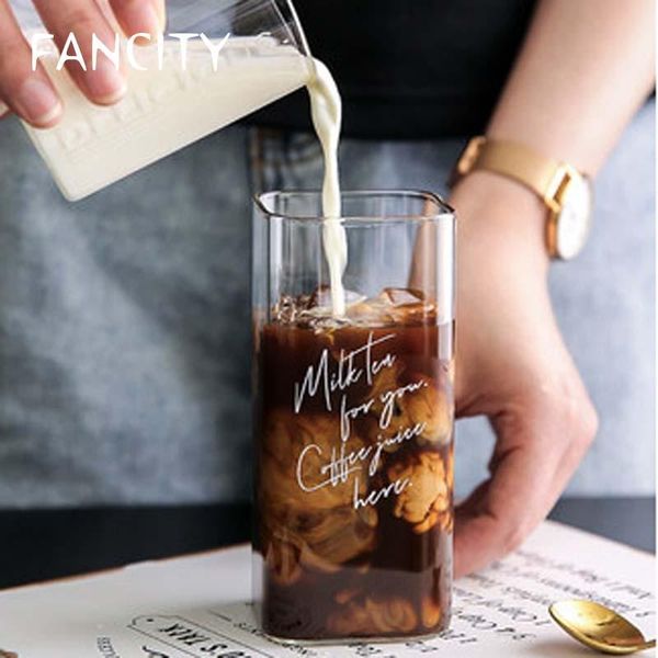 square water cup simple and fresh forest glass ins wind breakfast milk beverage home wine glasses
square water cup simple and fresh forest glass ins wind breakfast milk beverage home wine glasses