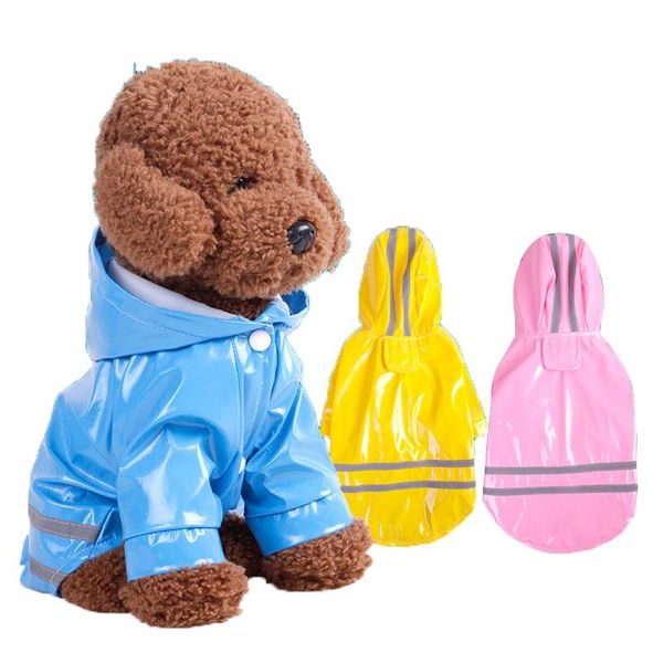 dog apparel summer reflective raincoat outdoor waterproof jumpsuit for dogs pu hoody pet clothes cats wholesale
dog apparel summer reflective raincoat outdoor waterproof jumpsuit for dogs pu hoody pet clothes cats wholesale
