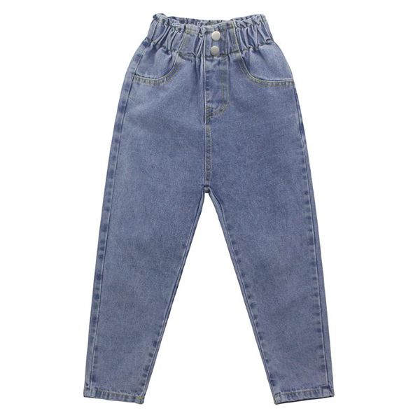 girls jeans casual style girl kids solid color children's spring autumn clothing, Blue
girls jeans casual style girl kids solid color children's spring autumn clothing, Blue
