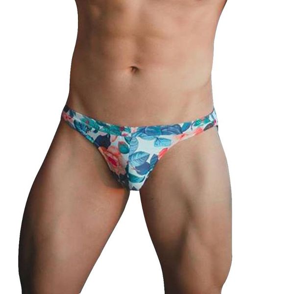 men swim briefs padded swimwear swimming trunks floral print male swimsuit bikini beach bath shorts underwear men's, White;black
men swim briefs padded swimwear swimming trunks floral print male swimsuit bikini beach bath shorts underwear men's, White;black