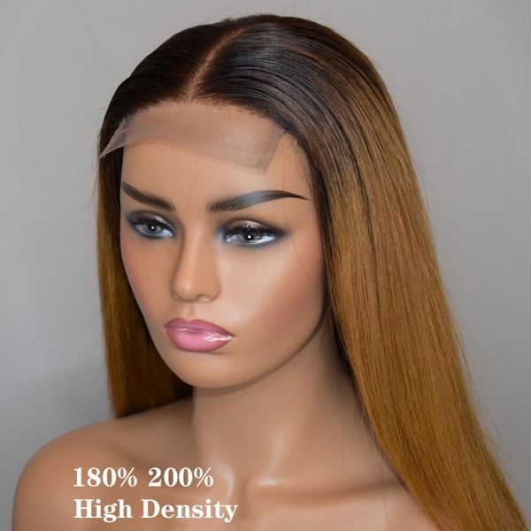 lace wigs ombre brown wig 180% 200% 13x4 front human hair brazilian remy straight for women plucked bleached knot slove, Black;brown
lace wigs ombre brown wig 180% 200% 13x4 front human hair brazilian remy straight for women plucked bleached knot slove, Black;brown