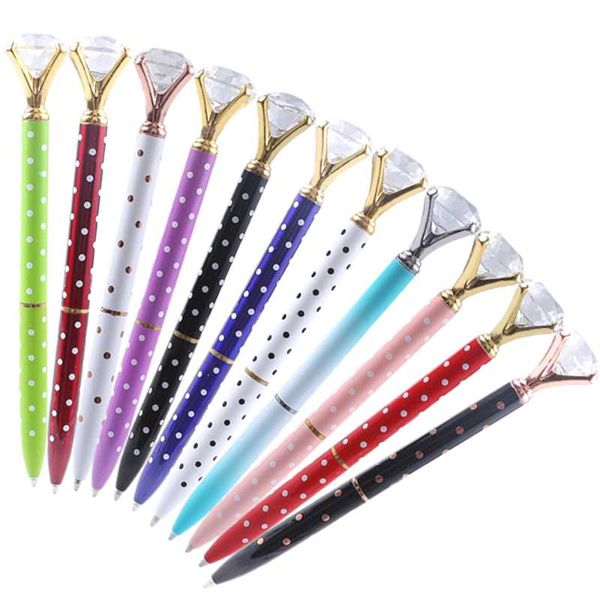 ballpoint pens creative large crystal diamond pen ball gold rollerball back to school office accessory roller ballpen stationery kit, Blue;orange
ballpoint pens creative large crystal diamond pen ball gold rollerball back to school office accessory roller ballpen stationery kit, Blue;orange