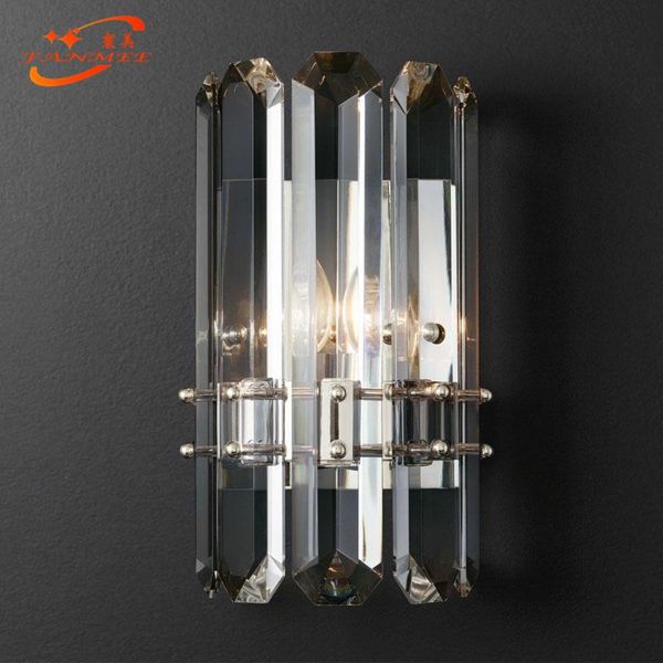 wall lamp modern crystal sconce lighting for kitchen bedroom livingroom decoration
wall lamp modern crystal sconce lighting for kitchen bedroom livingroom decoration