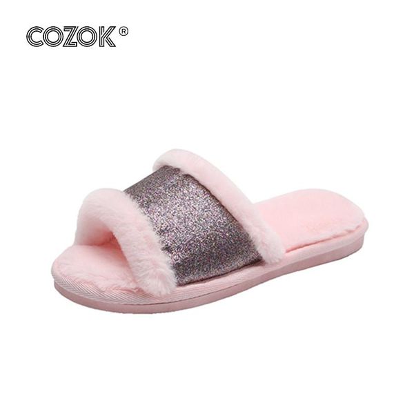 women's fashion slippers flat home summer glitter shinning slides woman big size 42 furry shoes ladies 2021, Black
women's fashion slippers flat home summer glitter shinning slides woman big size 42 furry shoes ladies 2021, Black