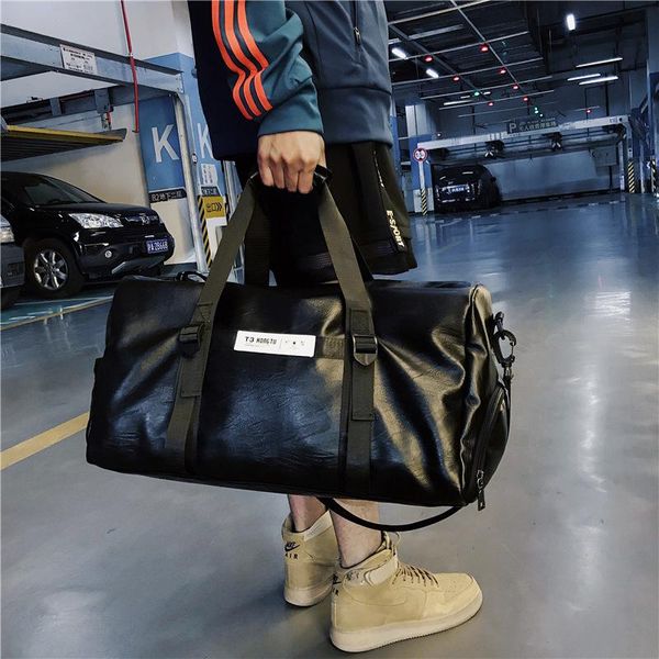 duffel bags 2021 sports bag fitness travel pu leather diagonal one-shoulder portable yoga with shoe position weekend
duffel bags 2021 sports bag fitness travel pu leather diagonal one-shoulder portable yoga with shoe position weekend
