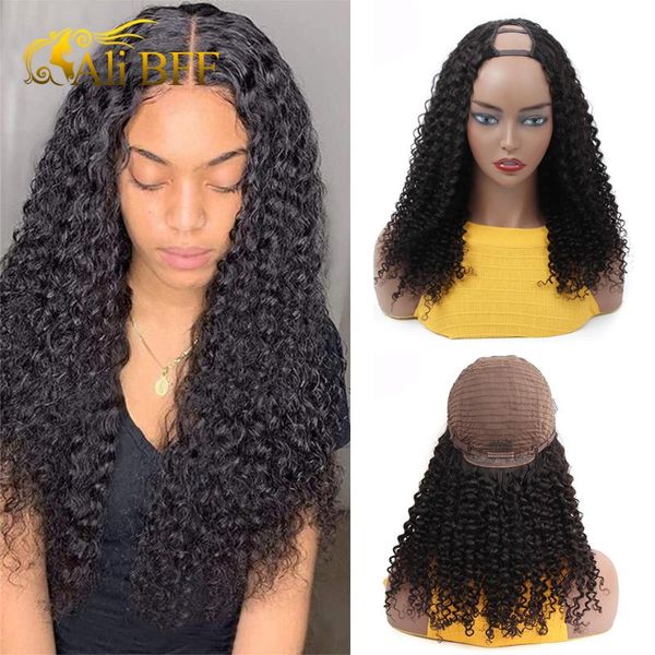 lace wigs mongolian kinky curly u part for women 180% density human hair middle shape glueless wig, Black;brown
lace wigs mongolian kinky curly u part for women 180% density human hair middle shape glueless wig, Black;brown