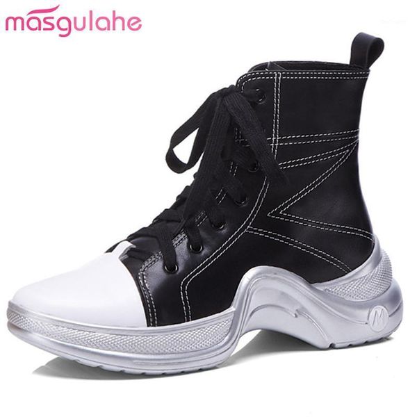 boots masgulahe fashion ankle for women round toe lace up autumn winter classic ladies genuine leather platform1, Black
boots masgulahe fashion ankle for women round toe lace up autumn winter classic ladies genuine leather platform1, Black